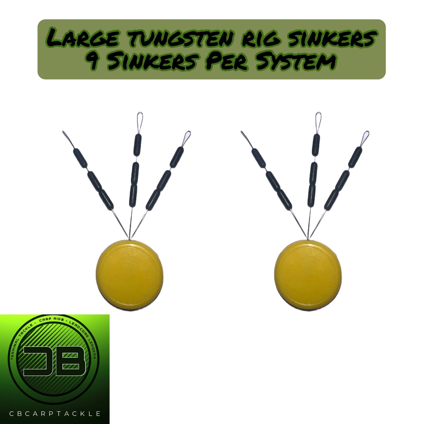 Tungsten Sinkers Large