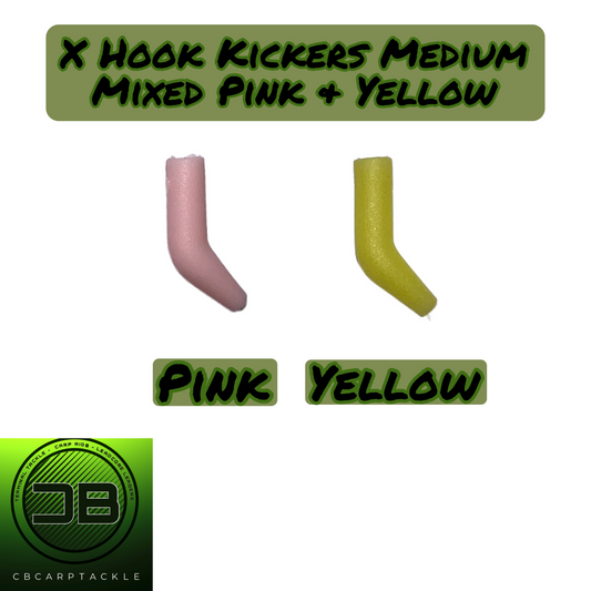 Hook Kickers Mixed Pink & Yellow