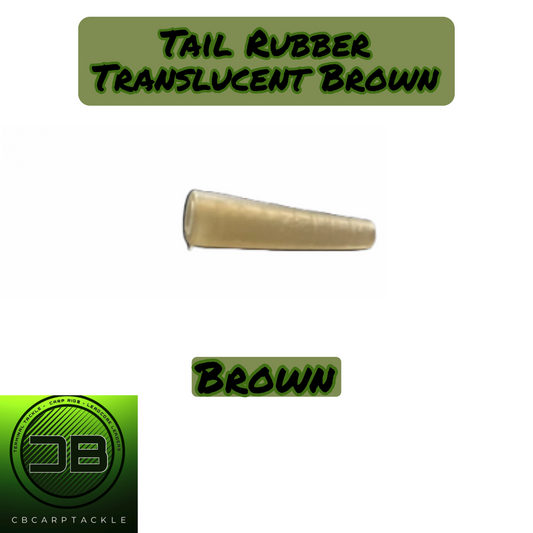 Tail Rubbers Translucent Brown