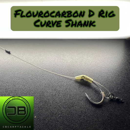 Flourocarbon D Rig Curve Shank