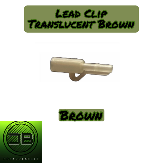 Lead Clips Translucent Brown