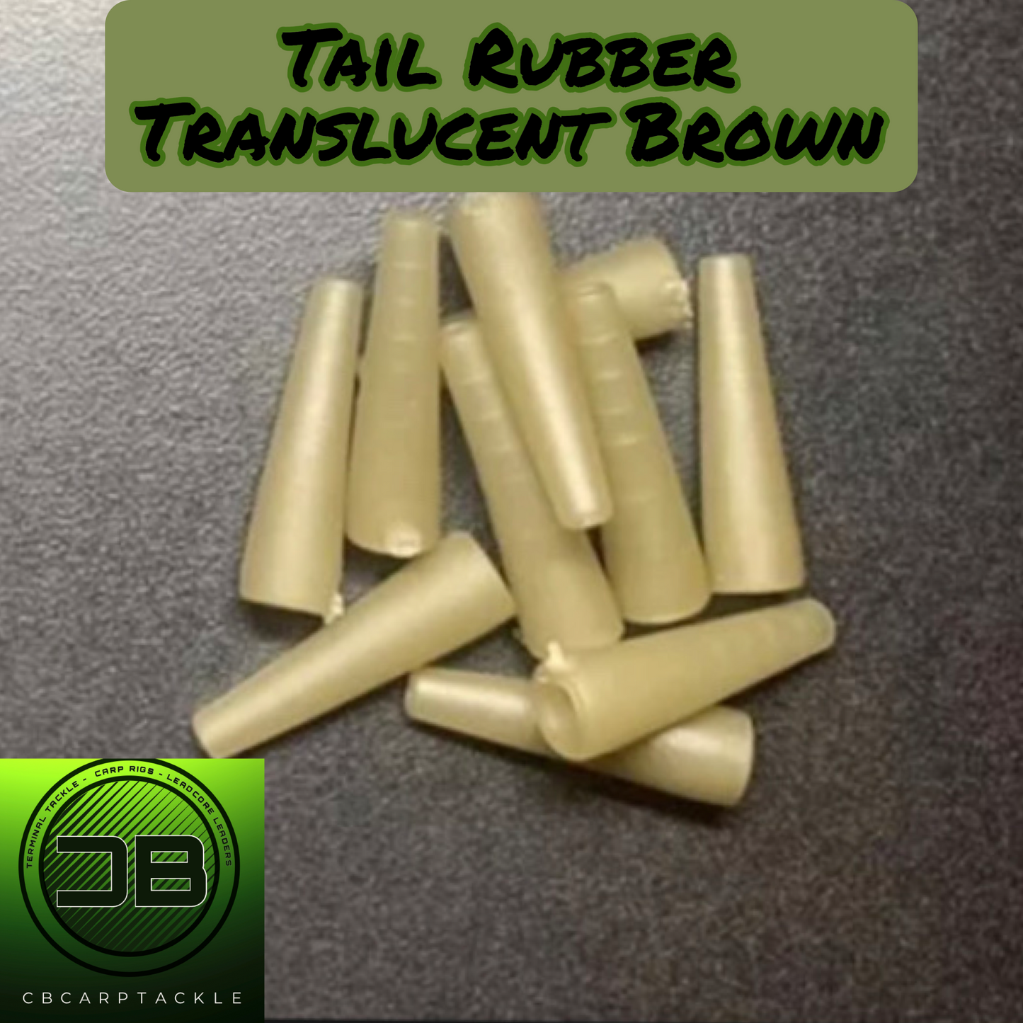 Tail Rubbers Translucent Brown