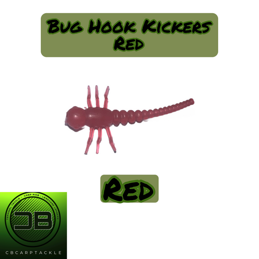 Bug hook kickers red