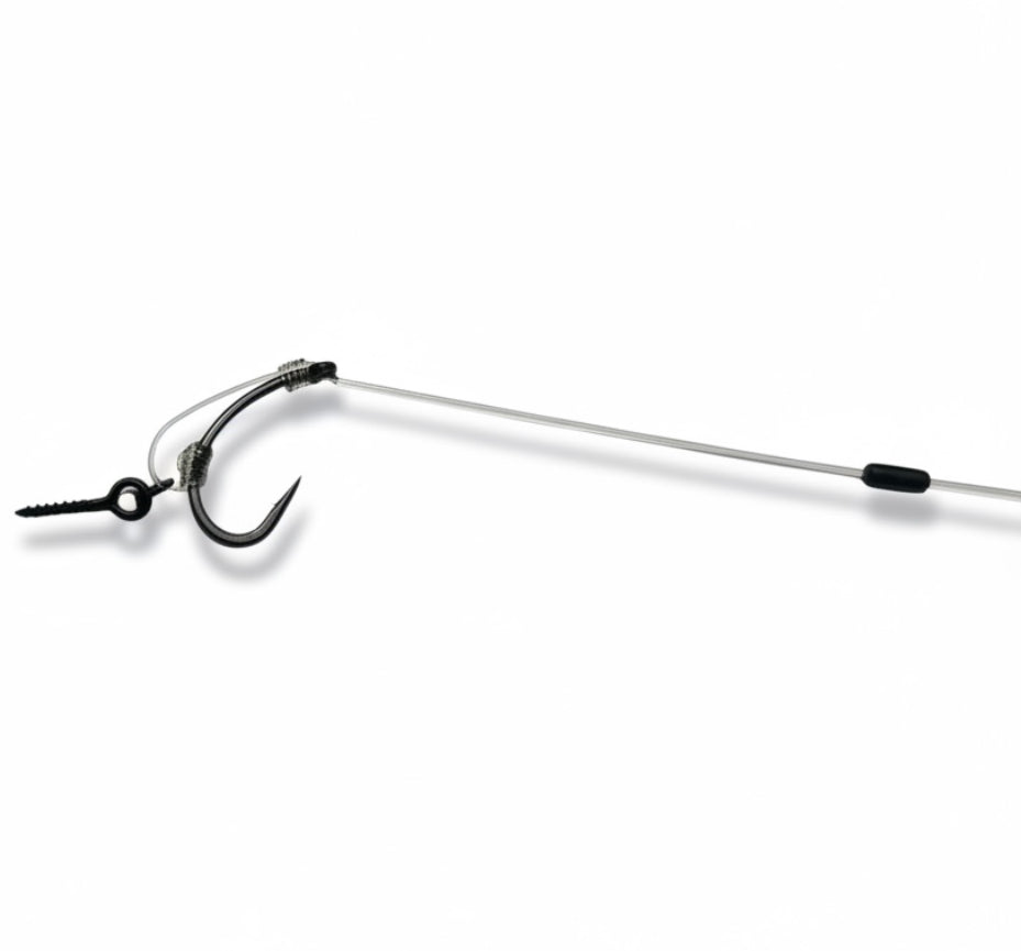 Metal Baitscrew 8mm Oval ring CBcarptackle