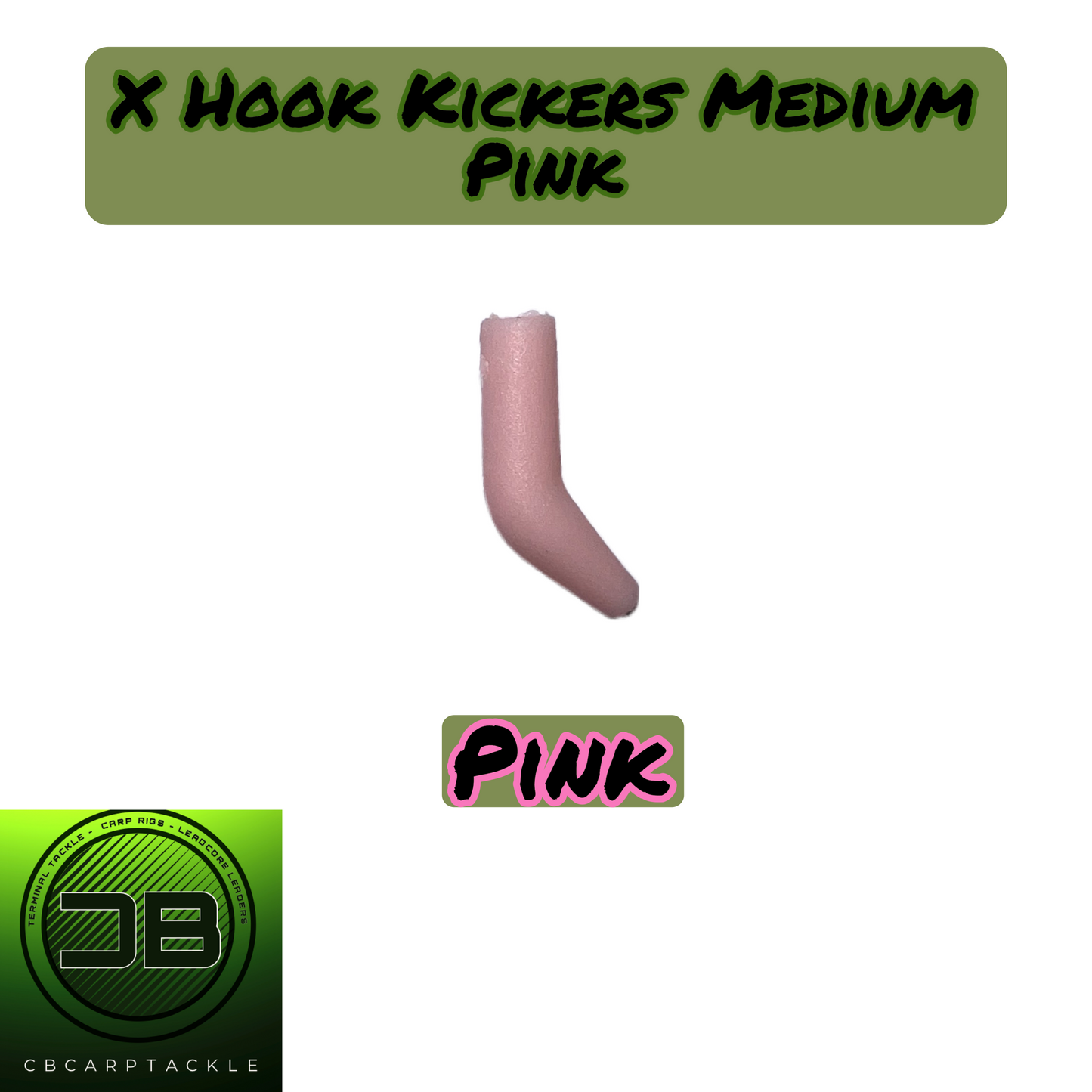 Hook Kickers Medium Pink