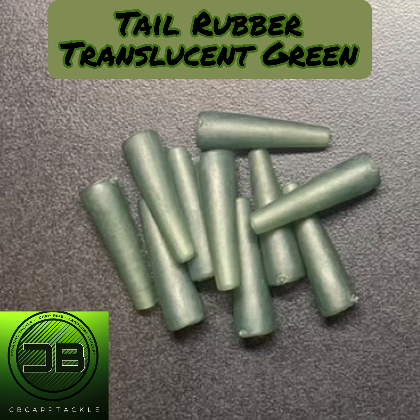 Tail Rubbers Translucent Green