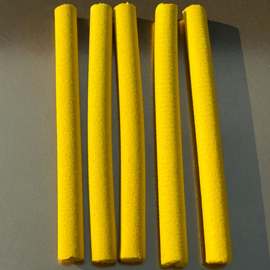 Yellow Zig Foam Sticks CBcarptackle