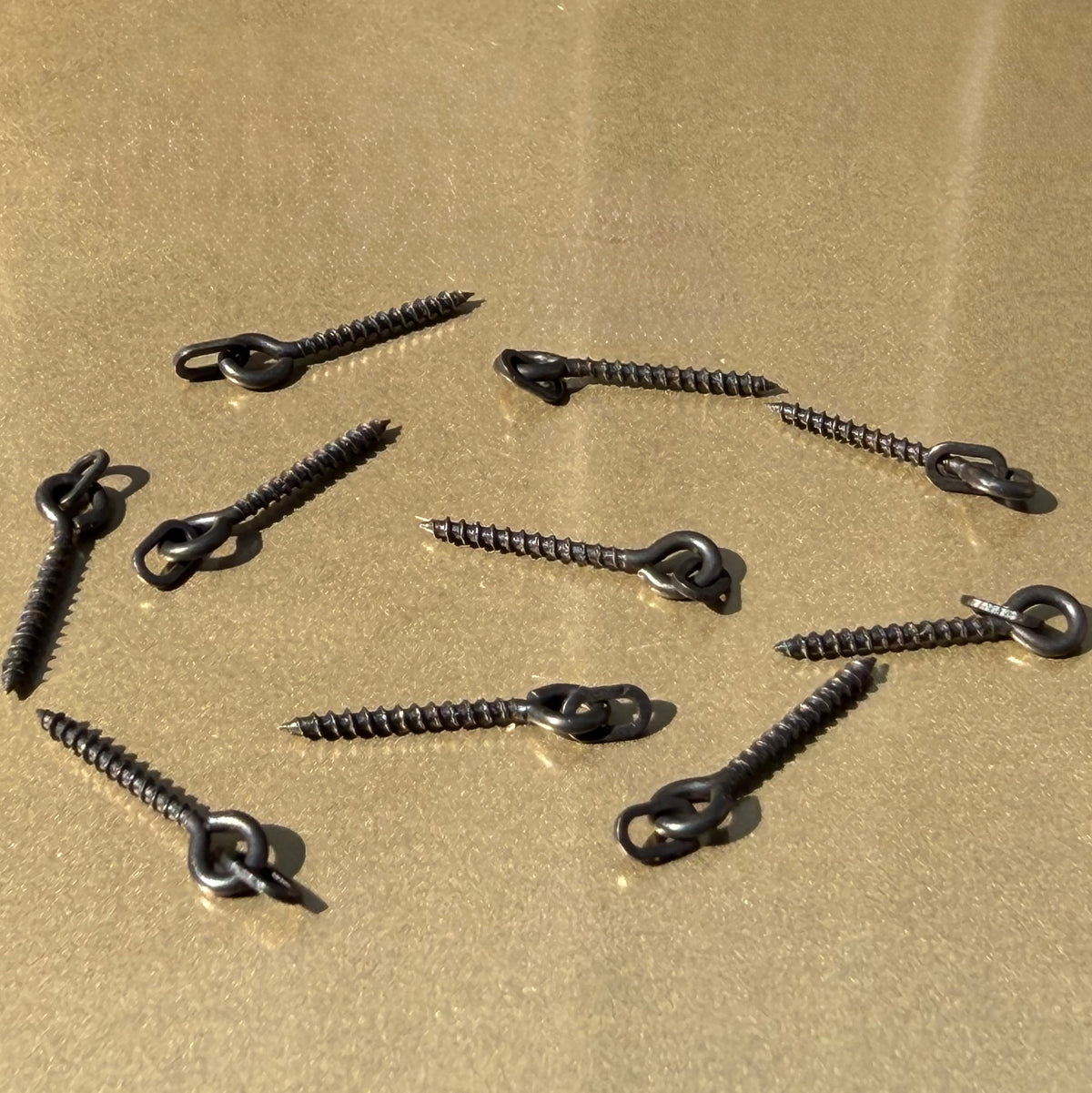 Metal Baitscrew 12mm with oval ring CBcarptackle