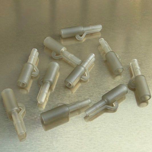 Lead Clips Translucent Brown CBcarptackle