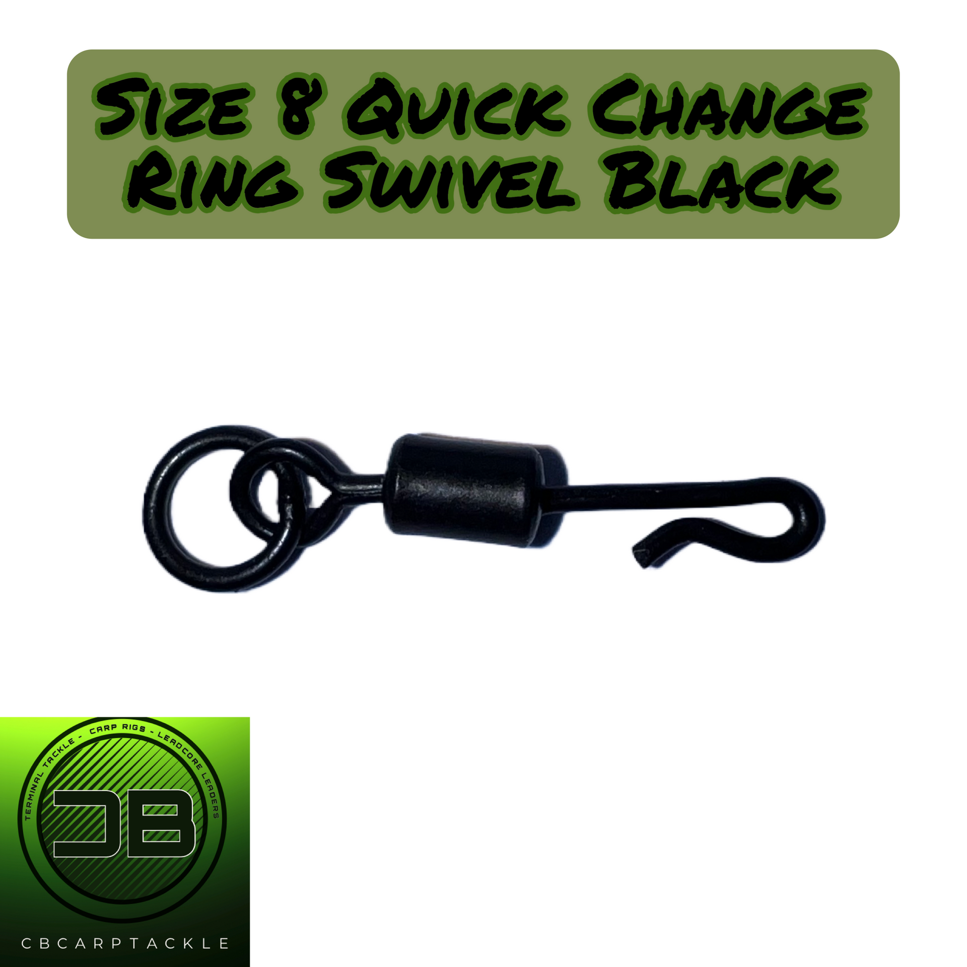 Buy Bank Tackle Flexi Ring Swivels Size 8, 11 and 22 Micro Hook Swivel Carp  Fishing Tackle Online at desertcartKUWAIT