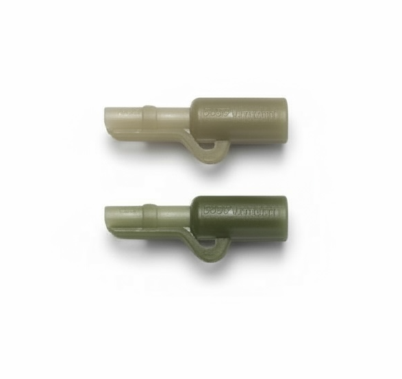 Lead Clips Translucent Green & Brown
