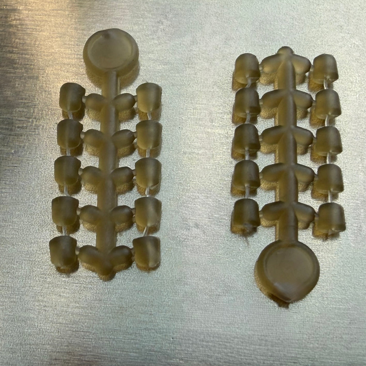 Soft hook beads on strip CBcarptackle