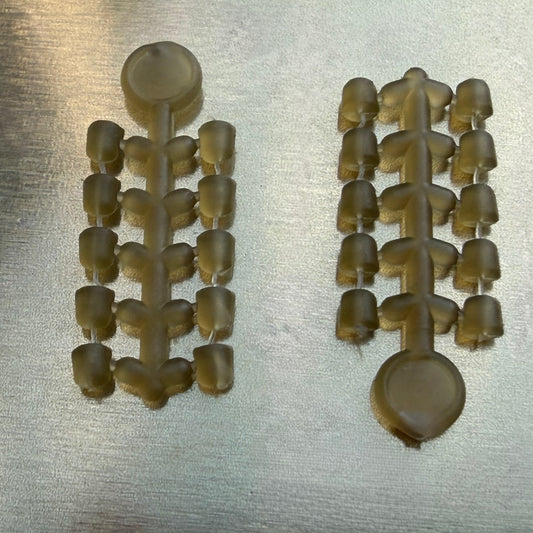 Soft hook beads on strip CBcarptackle