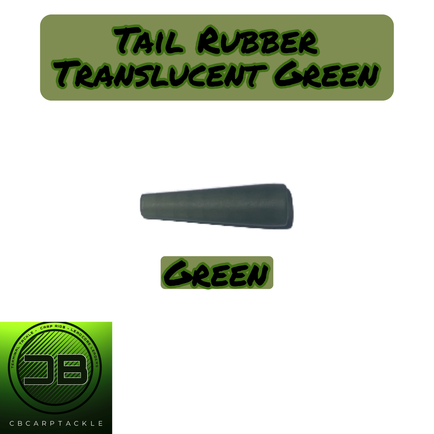 Tail Rubbers Translucent Green