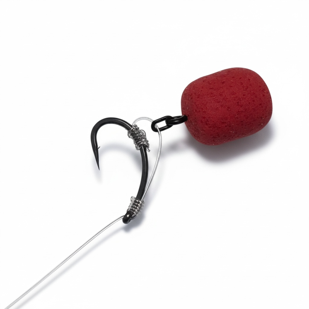 Metal Baitscrew 8mm Oval ring CBcarptackle