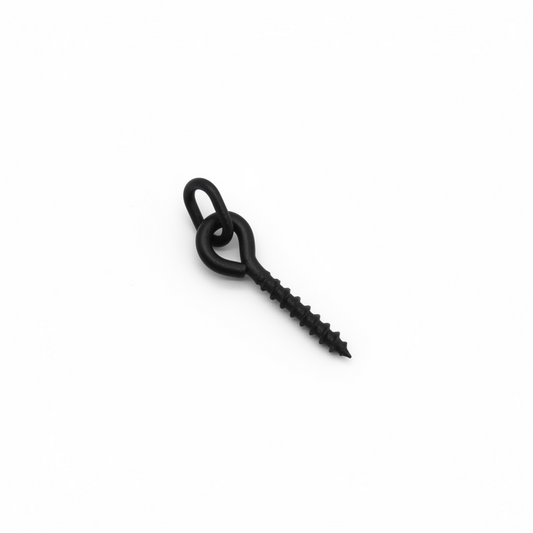 Metal Baitscrew 8mm Oval ring CBcarptackle