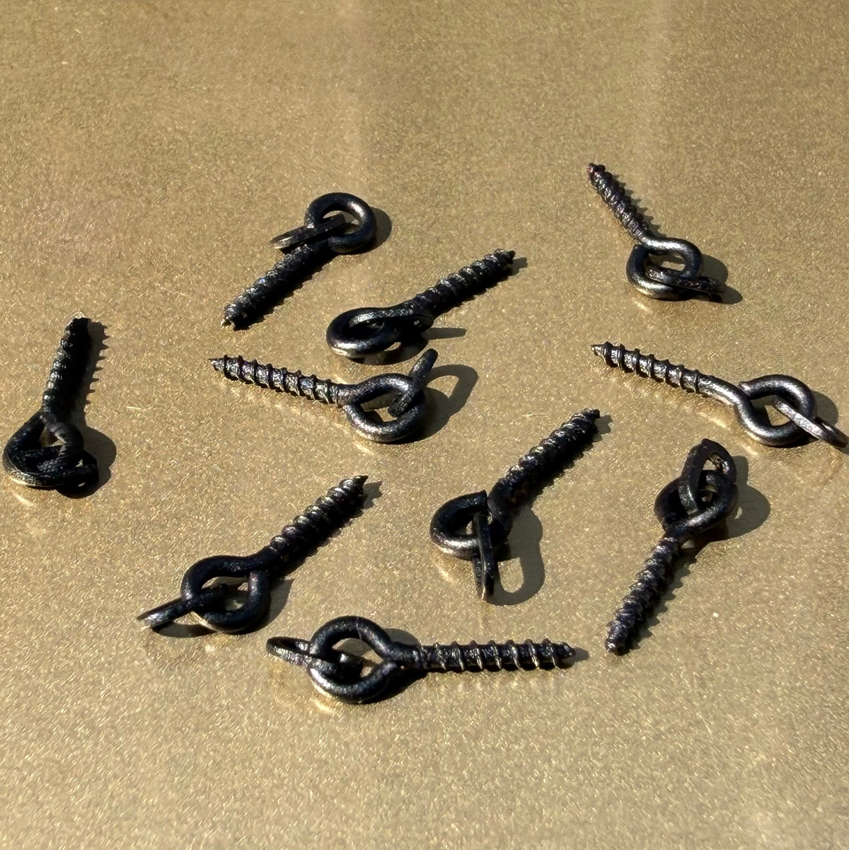 Metal Baitscrew 8mm Oval ring CBcarptackle