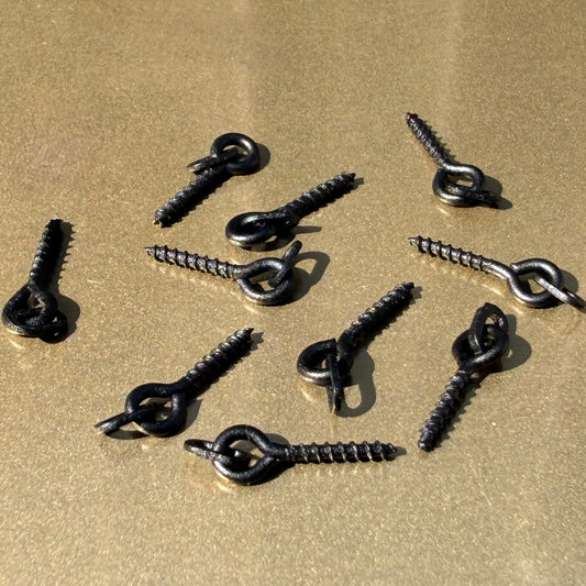 Metal Baitscrew 8mm Oval ring CBcarptackle