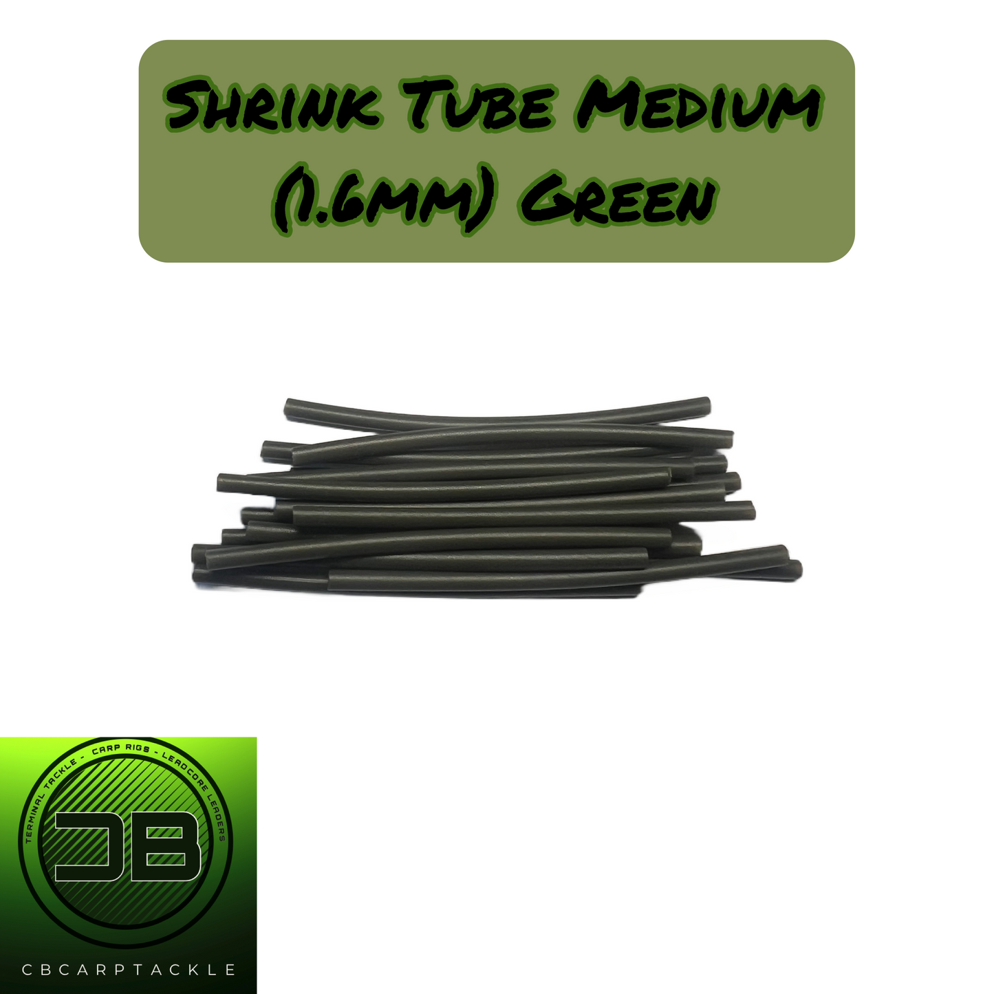 Shrink Tube Green 1.6mm (medium)