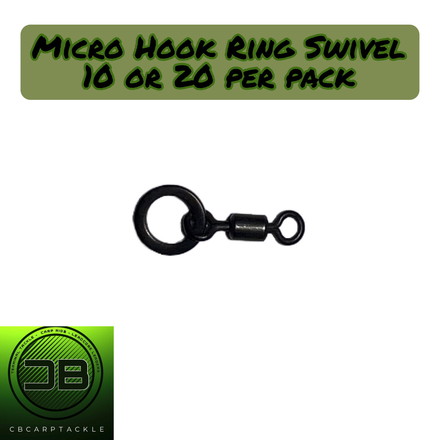 Micro Ring Hookbait Swivel